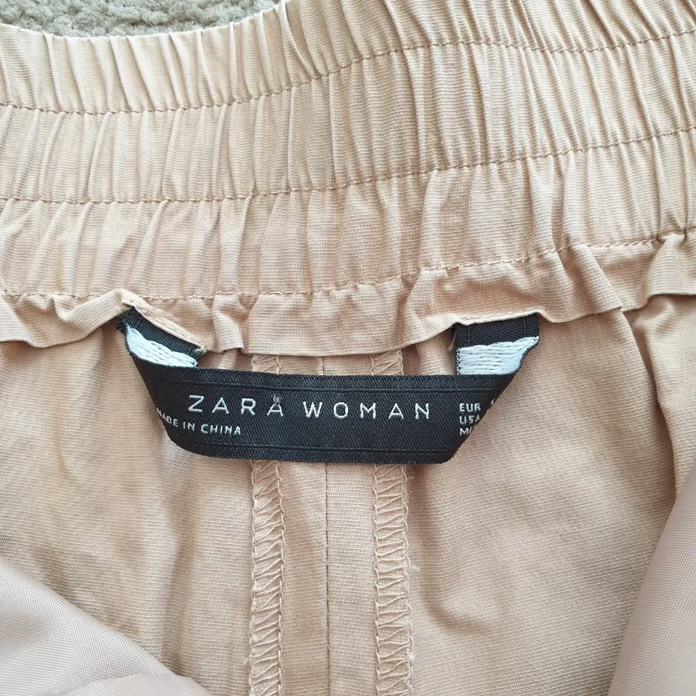 ZARA Culottes - Cotton Trousers in US Size Small or Aust 8-10 - Picture 3 of 8
